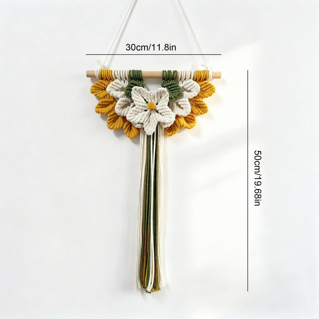 Floral Macrame Wall Hanging | Kelmera