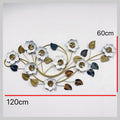 Floral Metal Wall Art Decor | Kelmera