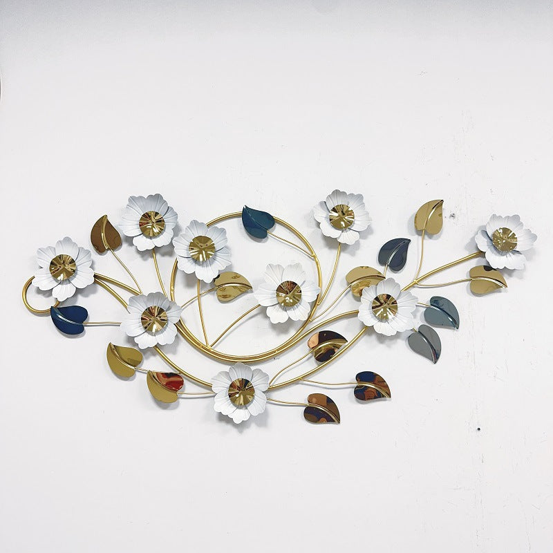 Floral Metal Wall Art Decor | Kelmera