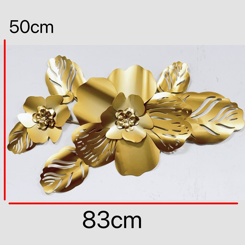 Floral Metal Wall Art Sculpture | Kelmera