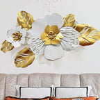 Floral Metal Wall Art Sculpture | Kelmera