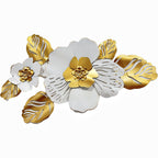 Floral Metal Wall Art Sculpture | Kelmera