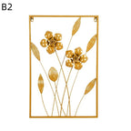 Floral Metal Wall Artwork | Kelmera