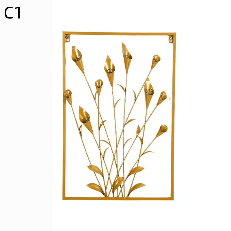Floral Metal Wall Artwork | Kelmera
