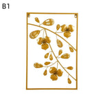 Floral Metal Wall Artwork | Kelmera