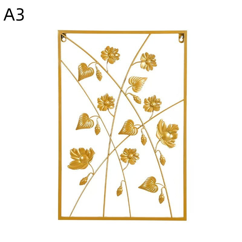 Floral Metal Wall Artwork | Kelmera