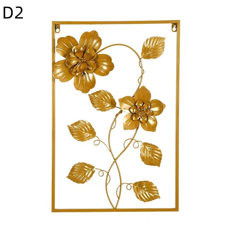 Floral Metal Wall Artwork | Kelmera