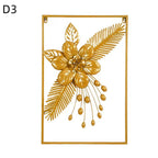Floral Metal Wall Artwork | Kelmera