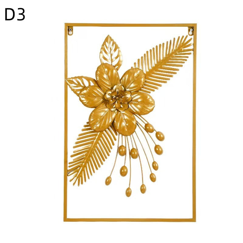 Floral Metal Wall Artwork | Kelmera