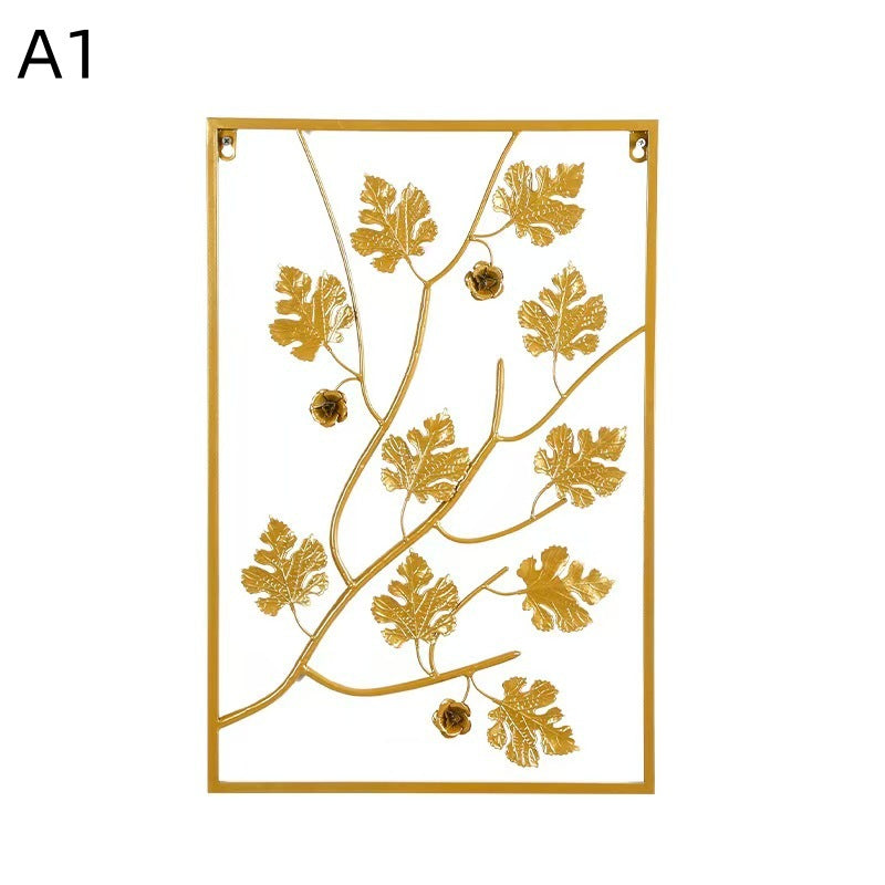 Floral Metal Wall Artwork | Kelmera