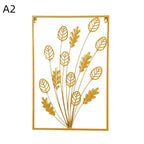 Floral Metal Wall Artwork | Kelmera