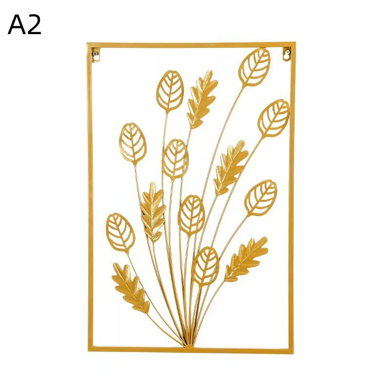 Floral Metal Wall Artwork | Kelmera