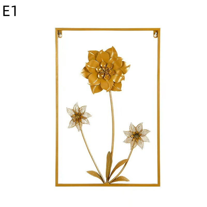 Floral Metal Wall Artwork | Kelmera