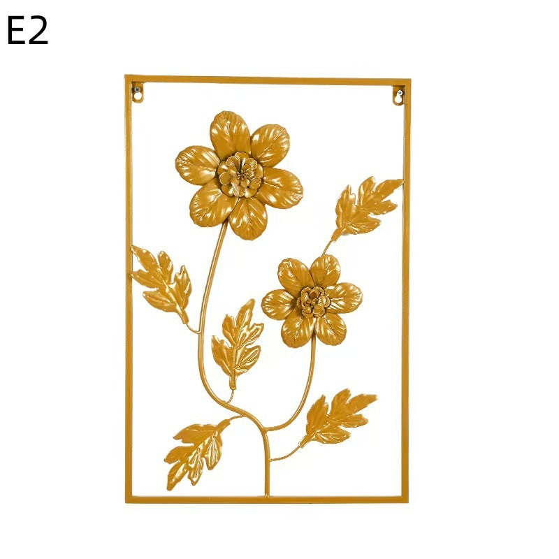 Floral Metal Wall Artwork | Kelmera