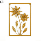 Floral Metal Wall Artwork | Kelmera