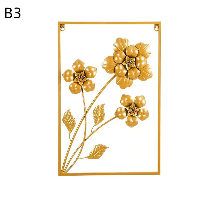 Floral Metal Wall Artwork | Kelmera