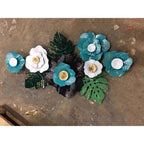 Floral Metal Wall Sculpture | Kelmera