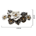 Floral Metal Wall Sculpture | Kelmera