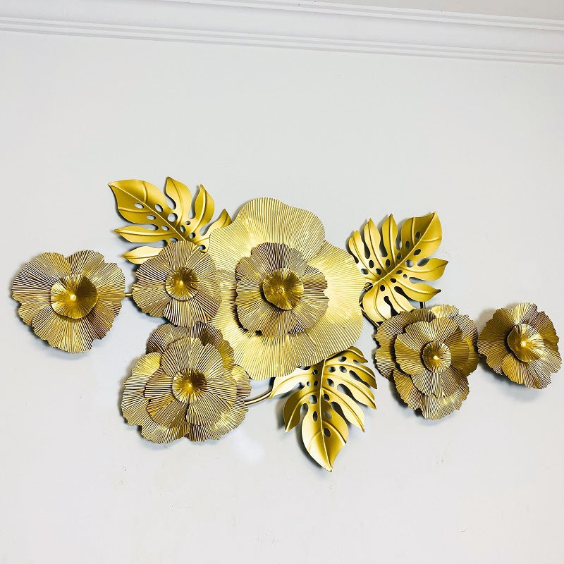 Floral Metal Wall Sculpture | Kelmera