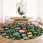 Floral Pattern Area Rug | Kelmera