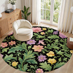 Floral Pattern Area Rug | Kelmera