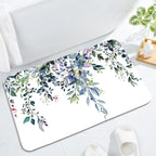 Floral Pattern Bath Mat | Kelmera