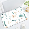 Floral Pattern Bath Mat | Kelmera