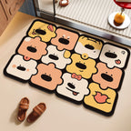 Floral Patterned Anti-Fatigue Mat | Kelmera