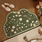 Floral Patterned Area Mat | Kelmera