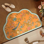 Floral Patterned Area Mat | Kelmera