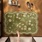 Floral Patterned Area Rug | Kelmera