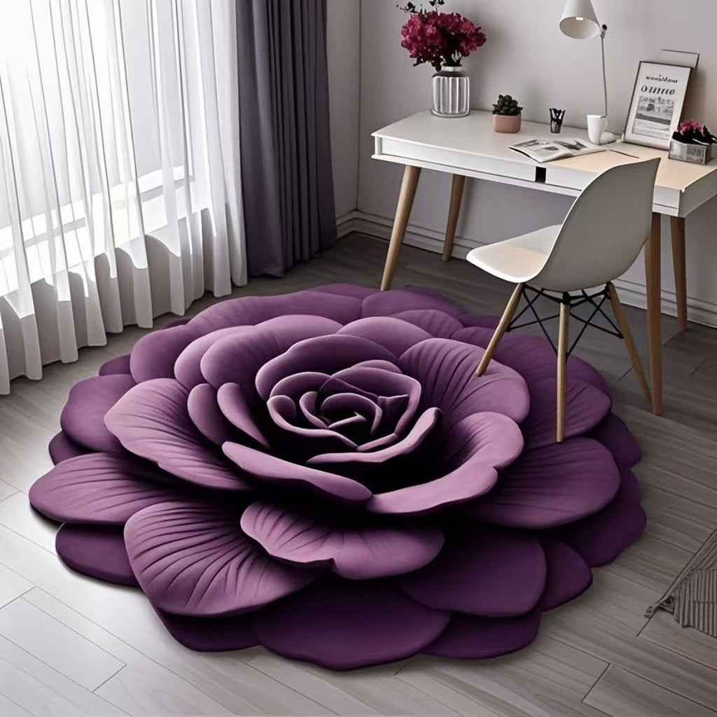 Floral Patterned Bath Mat | Kelmera
