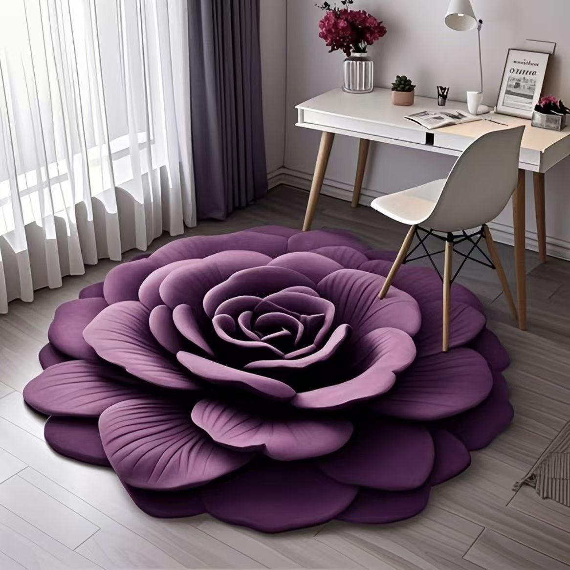 Floral Patterned Bath Mat | Kelmera