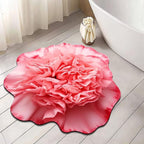 Floral Patterned Bath Mat | Kelmera
