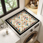 Floral Patterned Laundry Room Top Cover | Kelmera