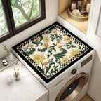 Floral Patterned Laundry Room Top Cover | Kelmera