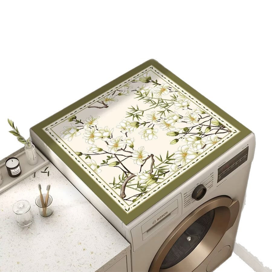 Floral Patterned Laundry Room Top Cover | Kelmera