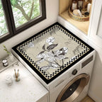 Floral Patterned Laundry Room Top Cover | Kelmera