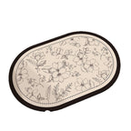Floral-Printed Bath Runner | Kelmera