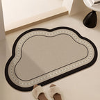 Floral-Printed Bath Runner | Kelmera