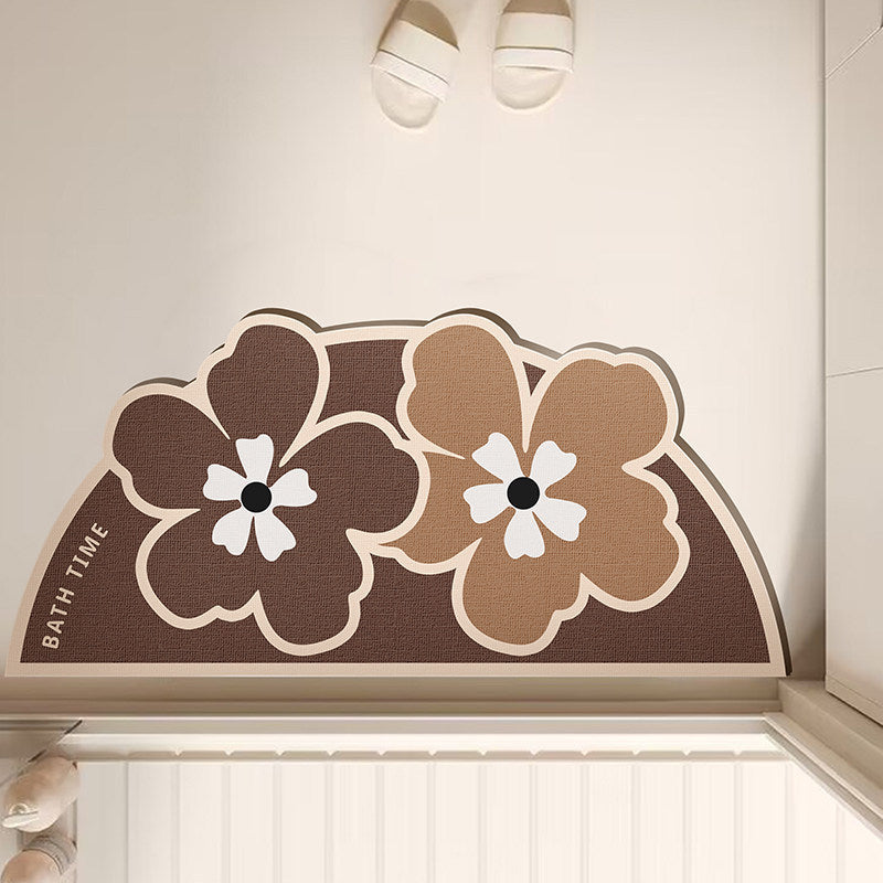 Floral Shaped Bath Mat | Kelmera