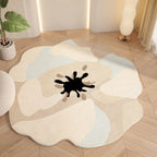 Floral-Shaped Indoor Area Rug | Kelmera