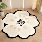 Floral-Shaped Indoor Area Rug | Kelmera