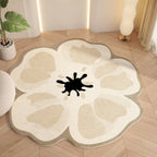 Floral-Shaped Indoor Area Rug | Kelmera
