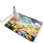 Floral-Themed Kitchen Mat | Kelmera