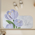 Floral-Themed Non-Slip Bath Mat | Kelmera