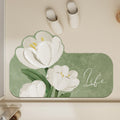 Floral-Themed Non-Slip Bath Mat | Kelmera