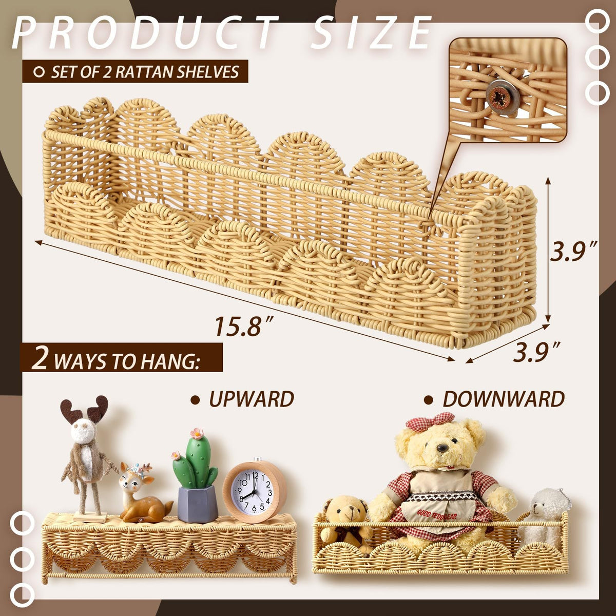 Floral Wall Basket | Kelmera