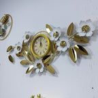Floral Wall Clock Art Decor | Kelmera