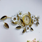 Floral Wall Clock Art Decor | Kelmera